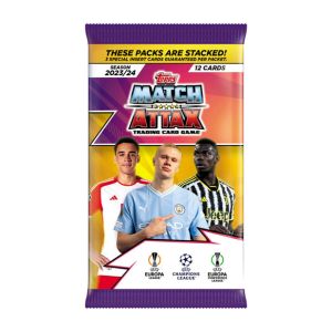23/24 Topps Match Attax UEFA Extra Champions League Trading Cards | 12 Pack