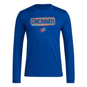 adidas FC Cincinnati Men's Long Sleeve Pregame Tee