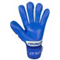 REUSCH Attrakt FreeGel Gold Fingersafe Glove-Blue/White