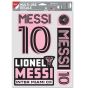 Wincraft Inter Miami CF Lionel Messi Multi-Use Decal 3 Fan Pack