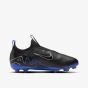 Nike Junior Zoom Mercurial Vapor 15 Academy FG Soccer Cleats | Black Pack