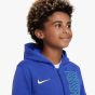 Nike Brazil Youth NSW Full-Zip Club Hoodie
