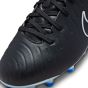 Nike Junior Tiempo Legend 10 Academy FG Soccer Cleats | Black Pack