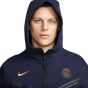 Nike Paris Saint-Germain Men's Tech Fleece Windrunner Full-Zip Hoodie