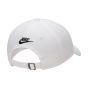 JDI CLUB CAP WHT/BLK S/M