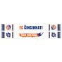 Ruffneck Scarves FC Cincinnati Jersey Hook Scarf