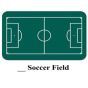 Soccer Field Door Mat