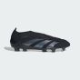 adidas Predator Elite Laceless FG Soccer Cleats | Base Black Pack