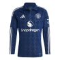 adidas Manchester United 2024/25 Men's Long Sleeve Away Jersey