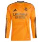 adidas Real Madrid 2024/25 Men's Long Sleeve Away Jersey MBAPPE 9