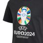 adidas UEFA Euro 2024 Youth Official Emblem Tee