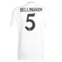 adidas Real Madrid 2024/25 Men's Home Jersey BELLINGHAM 5