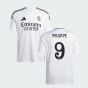 adidas Real Madrid 2024/25 Men's Home Jersey MBAPPE 9