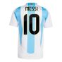 adidas Argentina 2024 Men's MESSI Authentic Home Jersey