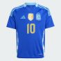 adidas Argentina 2024 Youth MESSI Away Jersey