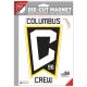 WinCraft Columbus Crew Die Cut Magnet 6.25x9