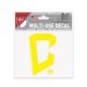 WinCraft Columbus Crew Alternate Multi-Use Decal 3x4û