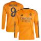 adidas Real Madrid 2024/25 Men's Long Sleeve Away Jersey MBAPPE 9