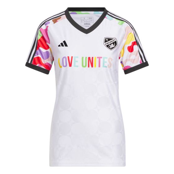 adidas FC Cincinnati Women's Pride Prematch Jersey